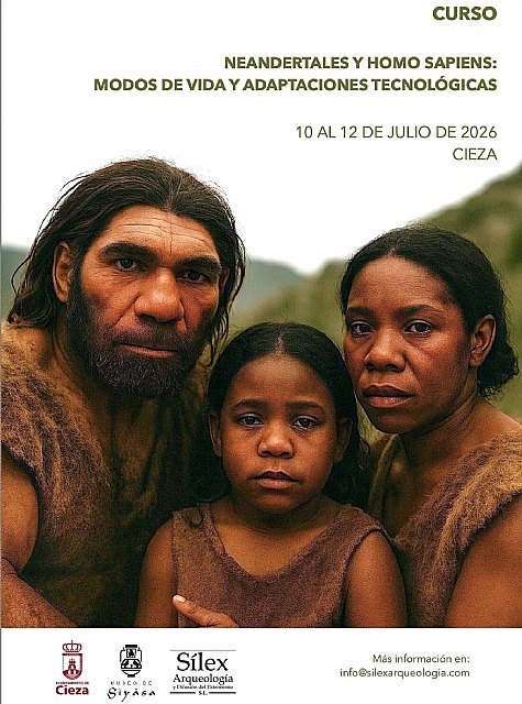 Inscripciones entre el 20 de mayo y el 20 de junio para el curso 'Neandertales y homo salpiens: modos de vida y adaptaciones tecnológicas'