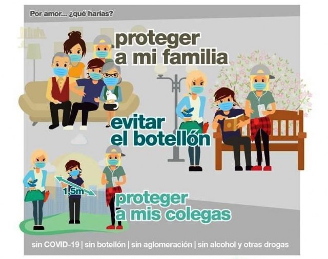 Cieza se adhiere a la campaña 'Por amor ¿qué harías?' dirigida a jóvenes en tiempos de Covid-19