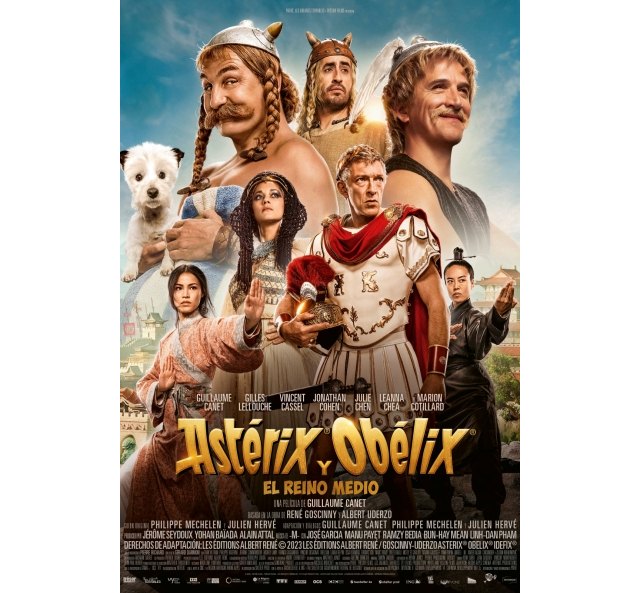 'Astérix y Obélix: El Reino Medio' y 'Llaman a la puerta', cine este fin de semana en Cieza