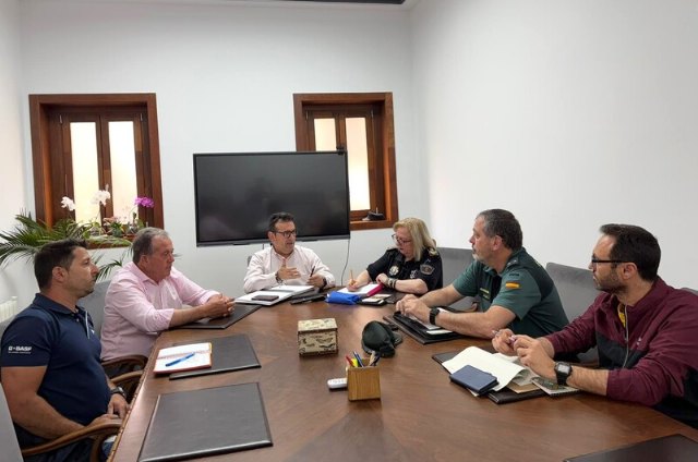 Reunión de coordinación para activar el dispositivo de vigilancia contra robos de fruta durante la campaña de recolección
