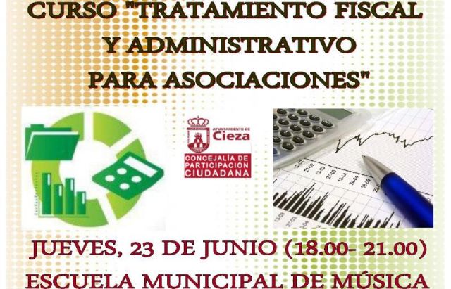 La Concejalía de Participación organiza el curso 'Tratamiento fiscal y administrativo para asociaciones'