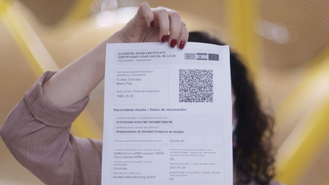 Ya se puede solicitar el certificado covid por correo electrónico