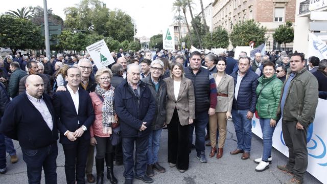 Manifestación en defensa del Trasvase