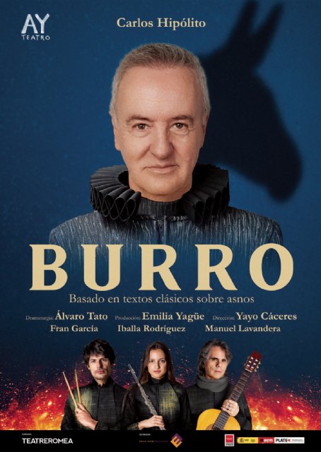 'Burro' de Ay Teatro llega este viernes al Teatro Capitol dirigida por Yayo Cáceres