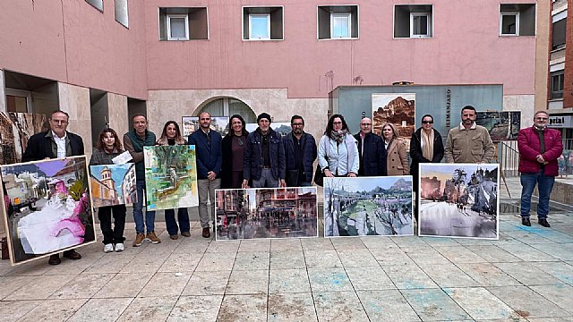 Blai Tomás Ibáñez se alza con el IX Concurso Nacional de Pintura al Aire Libre 'Rincones de Cieza'