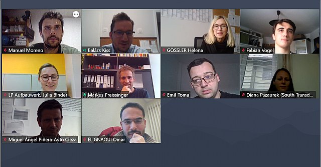 El Ayuntamiento de Cieza participa en la tercera reunión 'peer review' del proyecto E-MOB