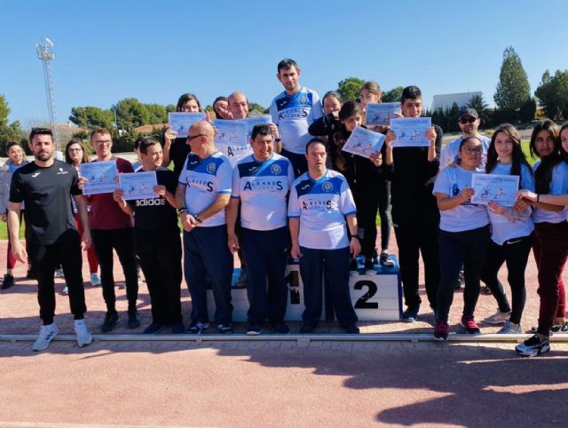 Cieza celebra la primera jornada de Atletismo Incluivo