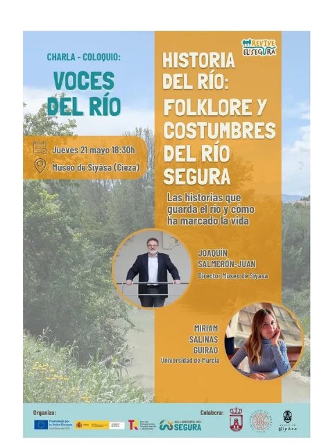 El Museo Siyâsa albergará este jueves la segunda charla-coloquio del ciclo 'Voces del río'