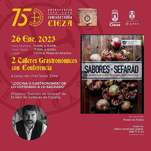 Inscripciones abiertas para asistir a los talleres gastronómicos de cocina sefardí