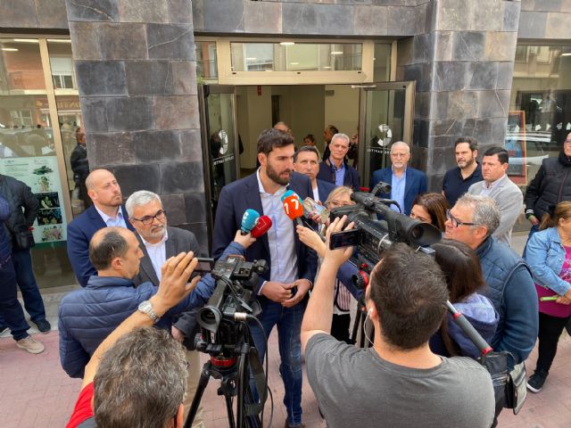 VOX celebra en Cieza su campaña 'Cuida lo tuyo' y presenta a su cara visible en el municipio, Jesús Castaño