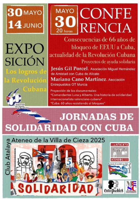 Jornadas de solidaridad con cuba en el club atalaya