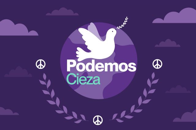 Podemos-Cieza quiere que Cieza sea declarada por el Ayuntamiento Ciudad Mensajera de la Paz