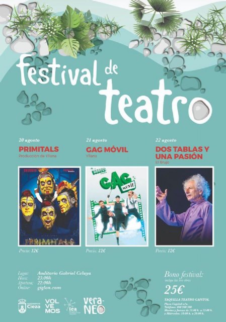 El teatro vuelve al Auditorio Gabriel Celaya