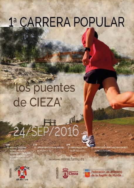 Cieza y sus puentes, listos para el sábado