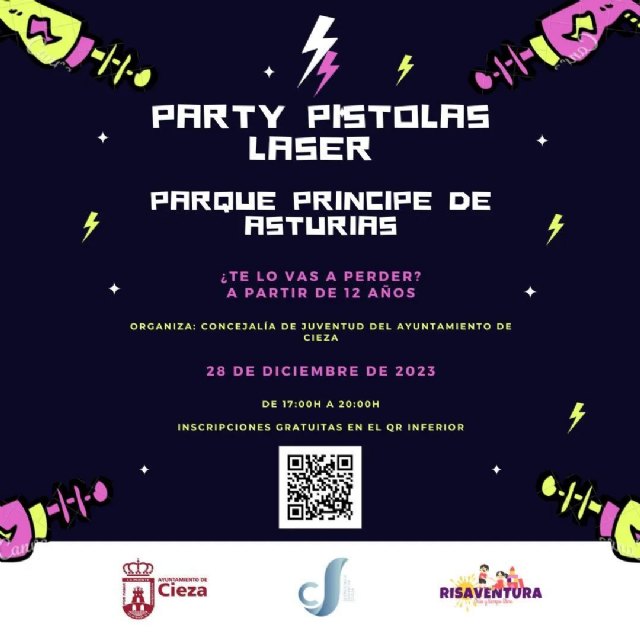 Abierta la inscripción de la actividad de paintball que se celebrará el 28 de diciembre