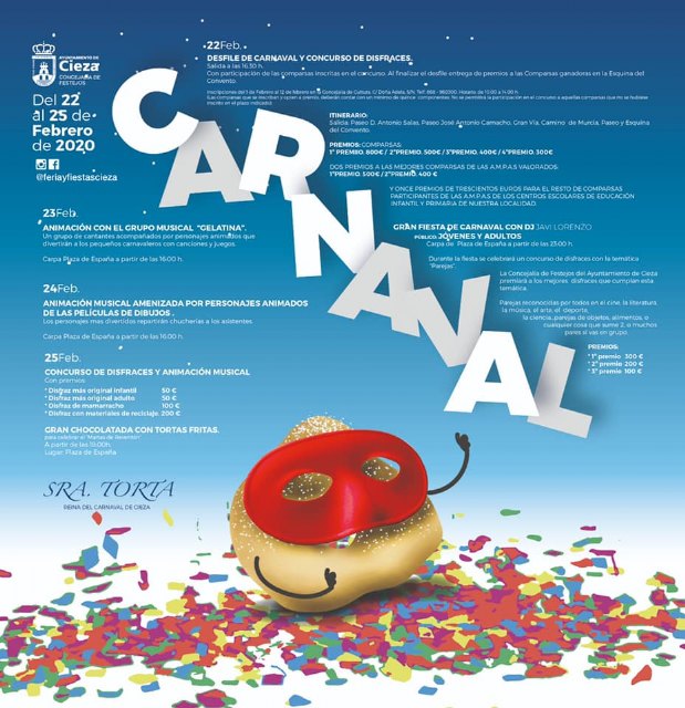 Cuatro días por delante para disfrutar del carnaval