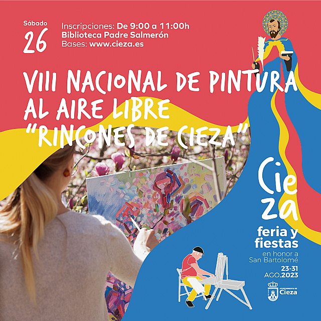 Publicadas las bases del VIII Concurso Nacional de Pintura al Aire Libre 'Rincones de Cieza'