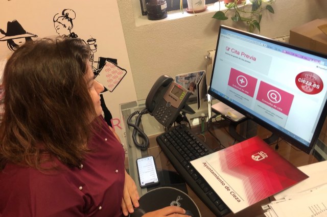 Cieza implanta la cita previa online para todos los servicios municipales