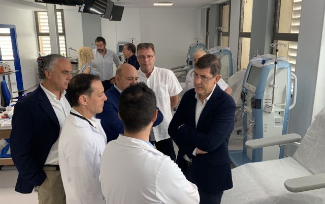 La nueva Unidad de Diálisis de Cieza centralizará la atención a los pacientes del área de salud desde el hospital Lorenzo Guirao