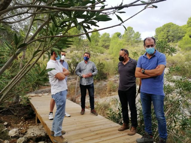 La Comunidad acondiciona el sendero del Cañón de Almadenes para mejorar la seguridad de los visitantes y la protección de la naturaleza