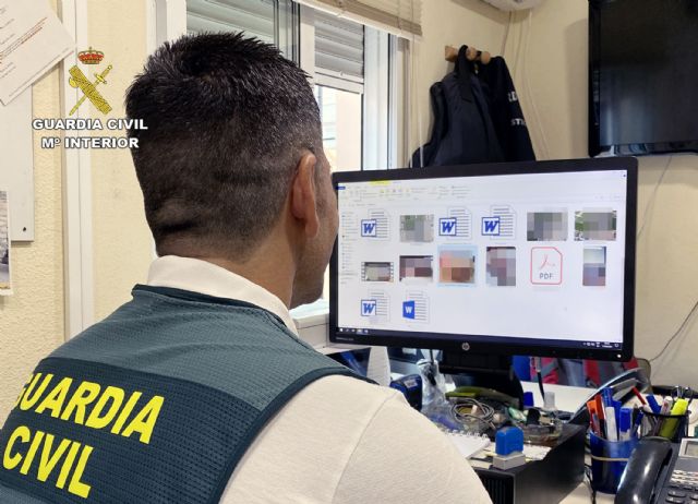 La Guardia Civil detiene a un vecino de Cieza por acosar a través de redes sociales a una joven con pretensiones sexuales