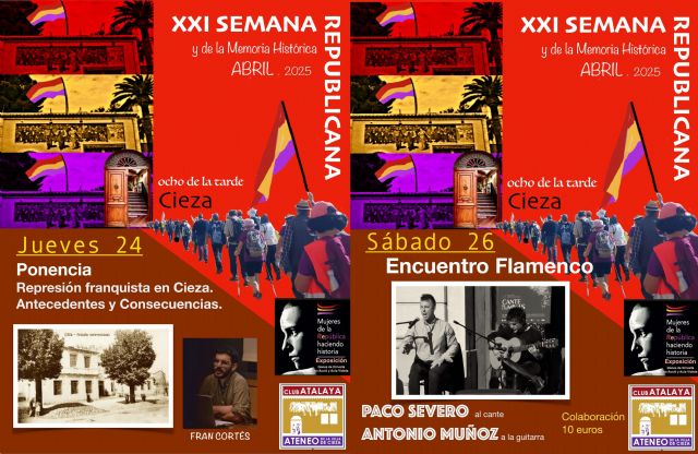 La represión franquista en Cieza y un encuentro flamenco