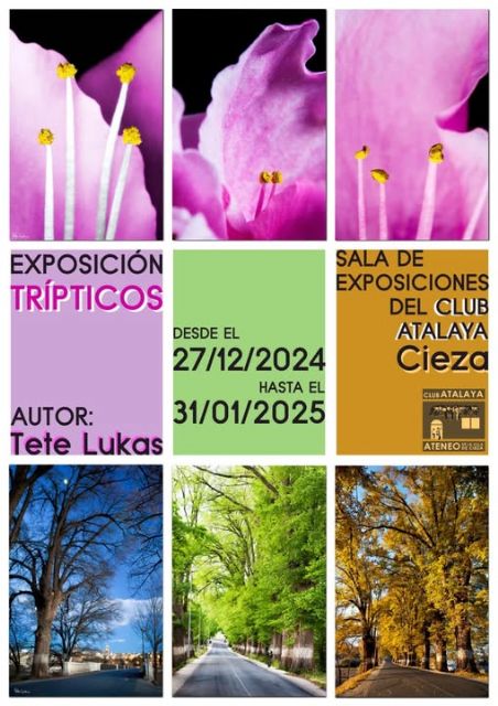 'Trípticos', exposición fotográfica de Tete Lukas en el Club Atalaya