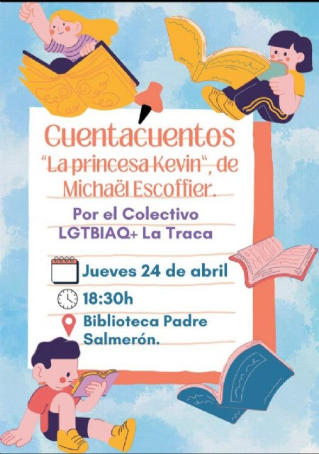 Cuentacuentos 'La princesa Kevin' por el Colectivo LGTBIAQ+ La Traca en la biblioteca municipal