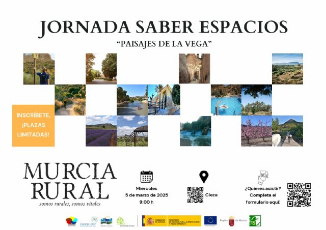 I JORNADA ´SABER ESPACIOS´ Patrimonio Natural y Cultural Paisajes de la Vega