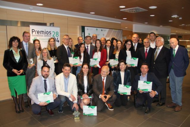 Aguas de Cieza es reconocida con el premio Escolástico Zaldívar por su excelencia