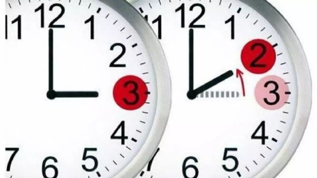 Cambio al horario de invierno este sábado