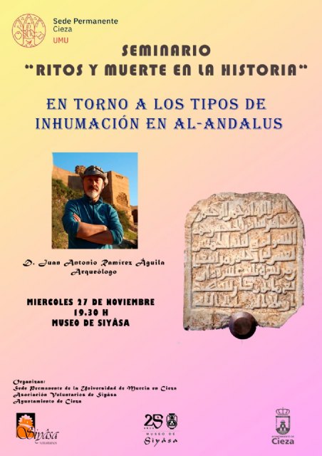 El arqueólogo Juan Antonio Ramírez, segundo ponente del seminario 'Ritos y muerte en la Historia'
