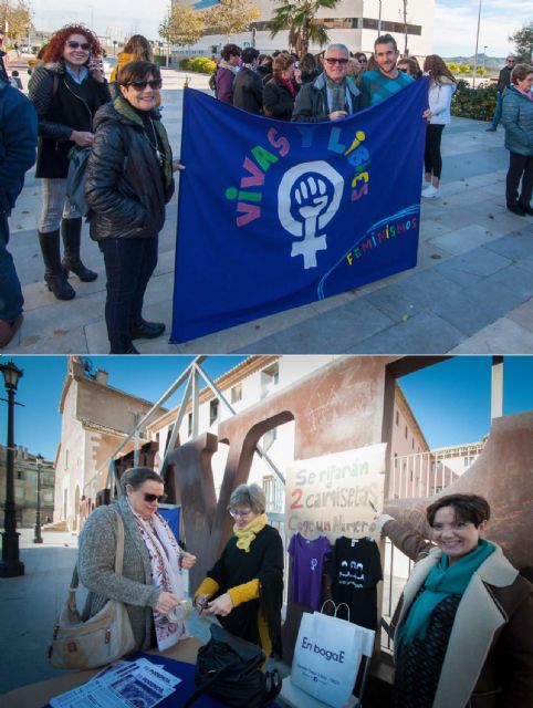 Podemos Cieza estuvo presente en el Día Contra la Violencia hacia las Mujeres