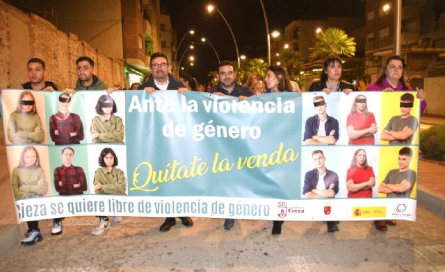 Cieza expresa su rechazo a la violencia de género