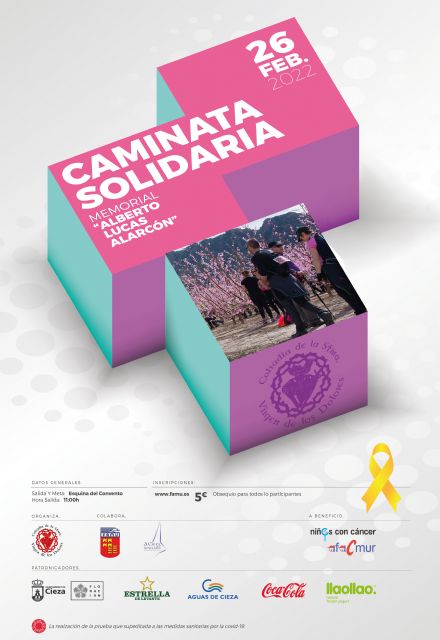 Caminata Solidaria Floración en Cieza. 'Memorial Alberto Lucas Alarcón'