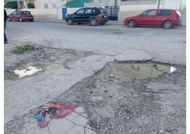 Reclaman el arreglo urgente del tramo que une la Avenida Libertad con calle Molinico de la Huerta