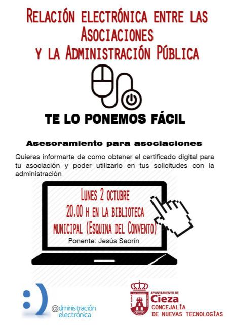 Llega el registro electrónico, también para las asociaciones