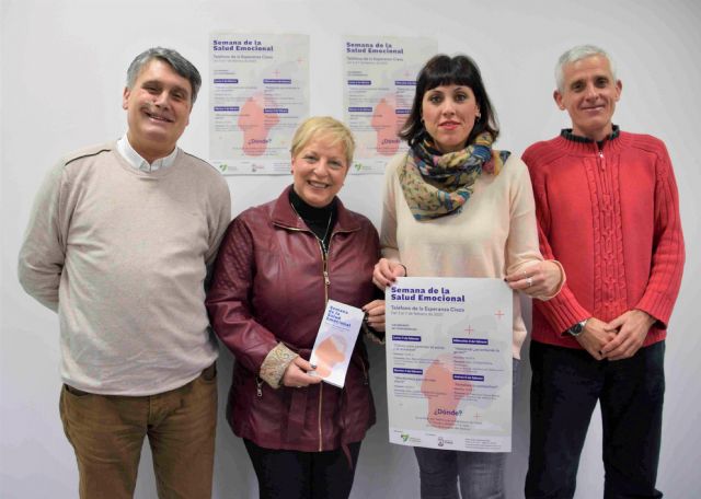 El Teléfono de la esperanza retoma su servicio en Cieza con charlas y talleres