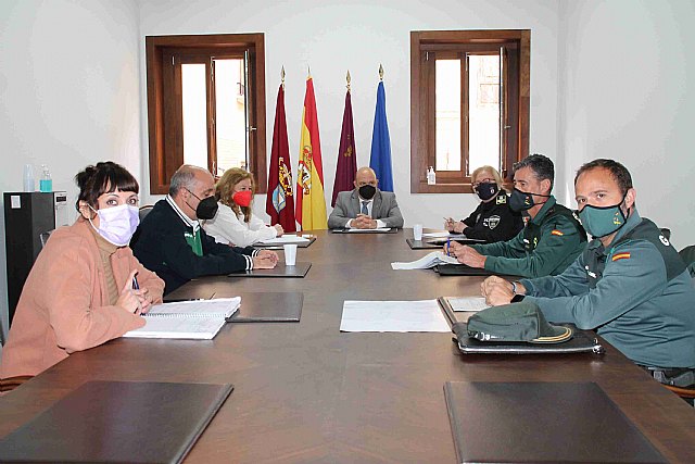 Reunión de la Junta Local de Seguridad de Cieza