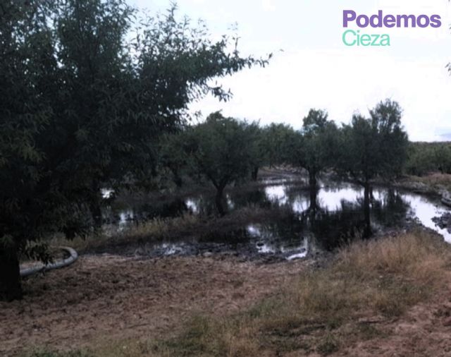 Podemos-Cieza denuncia la amenaza que supone el oleoducto Cartagena-Puertollano, que cruza sumergido bajo el Cenajo