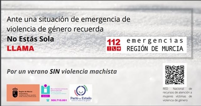 La Concejalía de Mujer e Igualdad de Oportunidades informa sobre la campaña 'No estás sola'