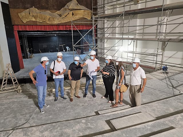 Las obras de remodelación del Centro Cultural avanzan a buen ritmo y a finales de año podrán ser disfrutadas por los ciezanos