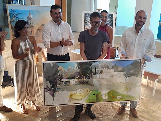 Alberto Márquez Ruiz gana el VIII Concurso Nacional de Pintura al Aire Libre 'Rincones de Cieza'