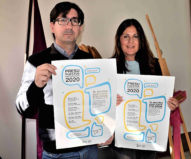El Ayuntamiento destina 170.000 euros para los Presupuestos Participativos 2020