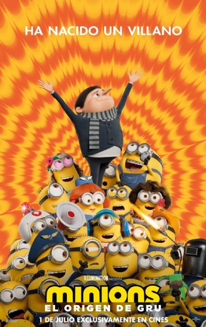 'Minions: El origen de Gru', en el Aurelio Guirao