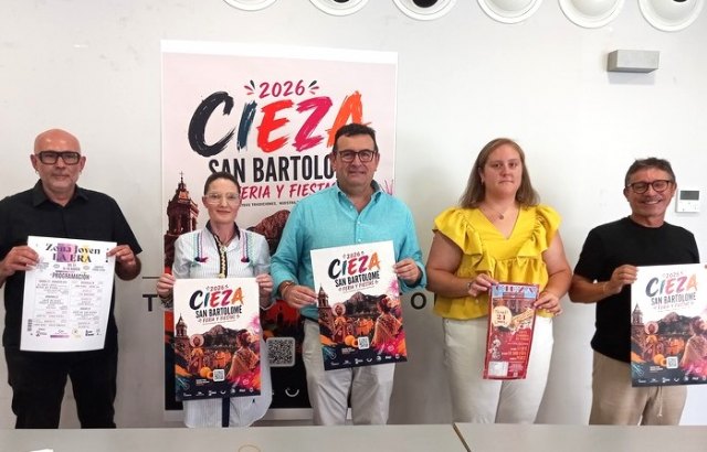 Presentan el programa de la Feria y Fiestas de Cieza 2026