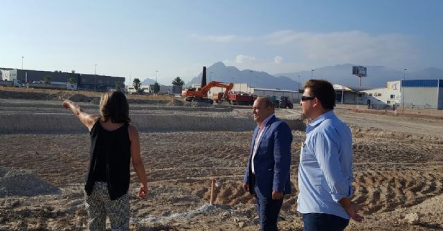 Comienzas las obras para la instalación de Vidal en Cieza