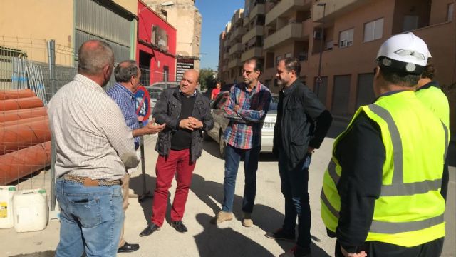 Comienzan las obras del colector para eliminar los malos olores en Cieza