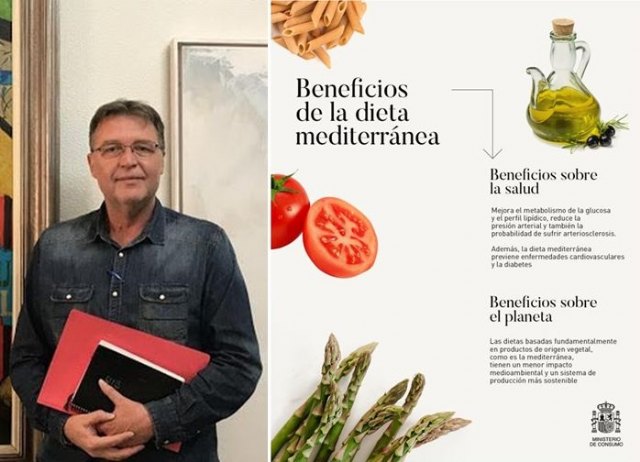 Saorín: 'La #DietaMediterránea es una de las más completas, equilibradas y saludables'