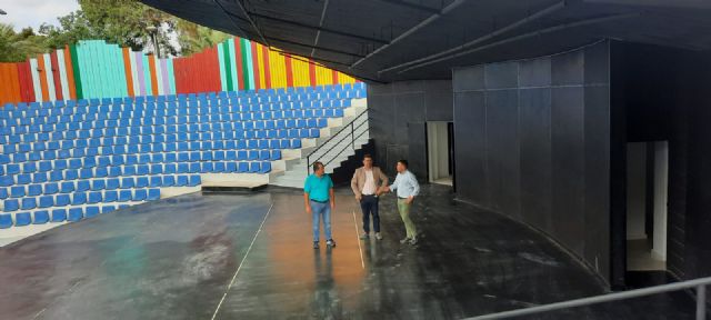 La Comunidad cofinancia con 100.000 euros las obras de accesibilidad y mejora del Auditorio Gabriel Celaya de Cieza